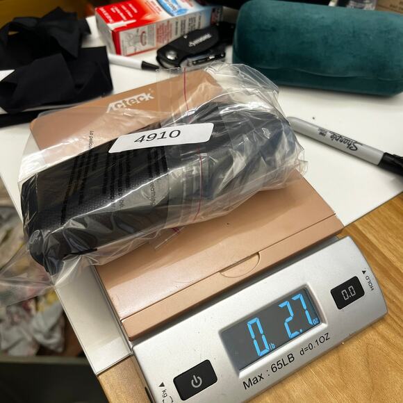 CELINE Paris BLACK AUTHENTIC SUNGLASSES EYEGLASSES CASE ONLY Gold Lettering - Picture 9 of 10